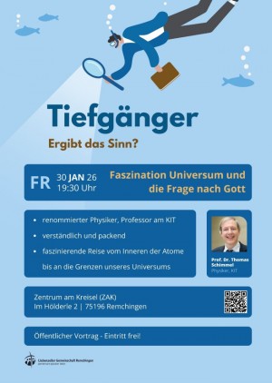 Faszination Universum und die Frage nach Gott mit Prof. Dr. Thomas Schimmel