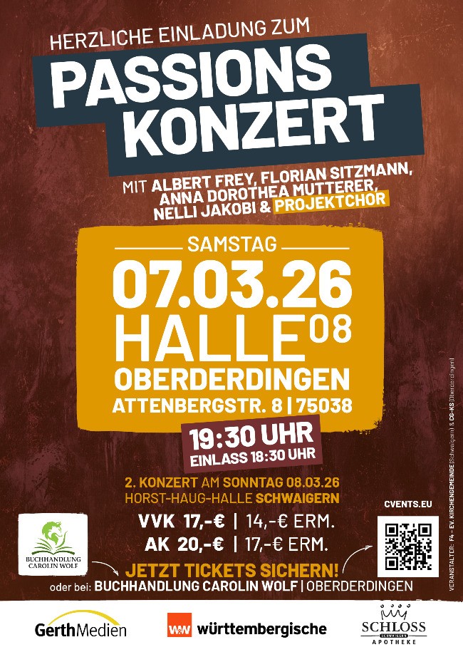 Passionskonzert mit Projektchor