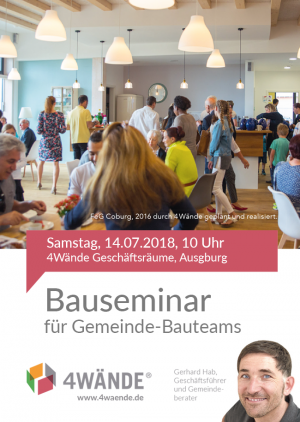 Bauseminare für Gemeinden