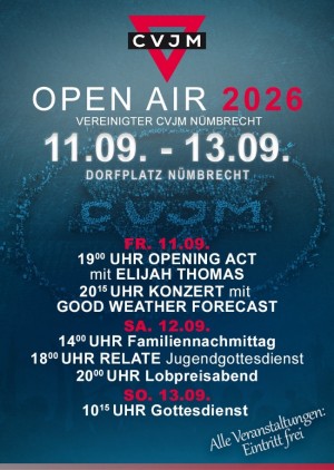 CVJM Open Air auf dem Dorfplatz in Nümbrecht