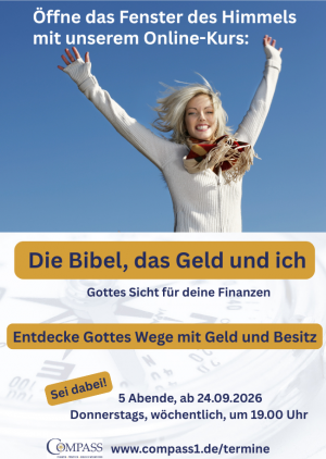 Die Bibel, das Geld und ich“ - Kompakt-Abend-Kurs