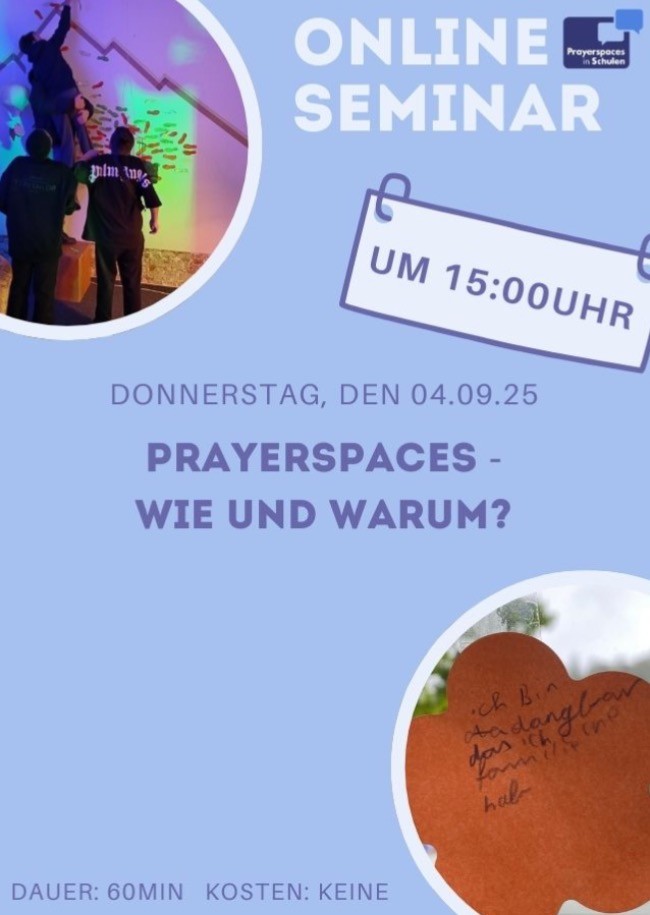 Prayerspaces Online-Seminar