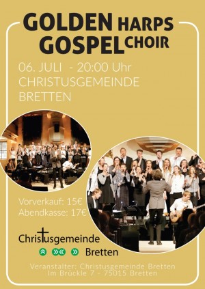 GOLDEN HARPS Gospelkonzert