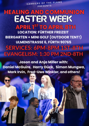 Healing and Communion Easter Week