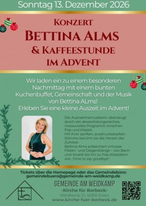 Bettina Alms  & Kaffeestunde im Advent