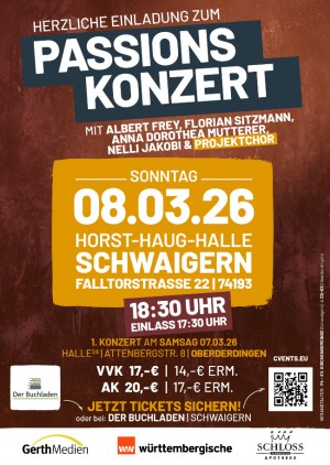 Passionskonzert mit Projektchor