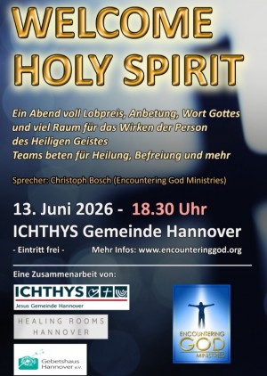 WELCOME HOLY SPIRIT