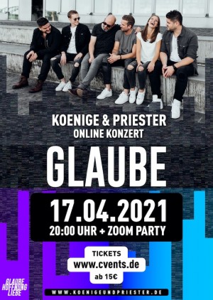 Koenige & Priester - Das dreiteilige Online Konzert + ZOOM Party