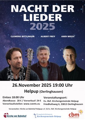 NACHT DER LIEDER 2025