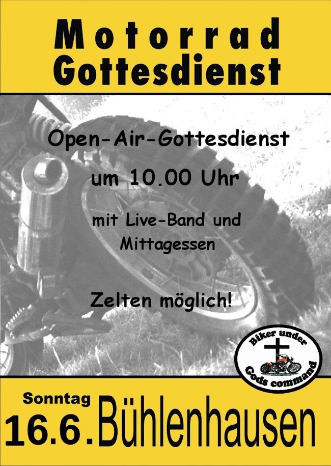 Motorradgottesdienst Bühlenhausen