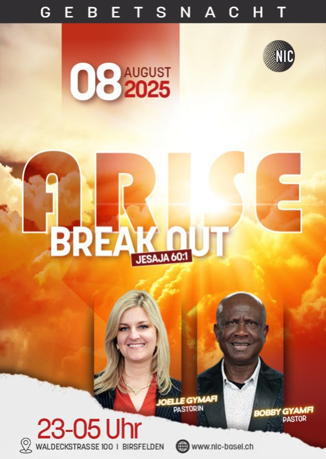 Gebetsnacht 'Arise - Breakout'
