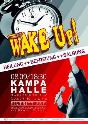WAKE UP! – Erweckungs- und Heilungsgottesdienst