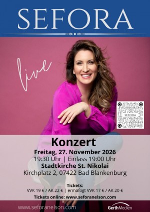 Konzert mit Sefora Nelson