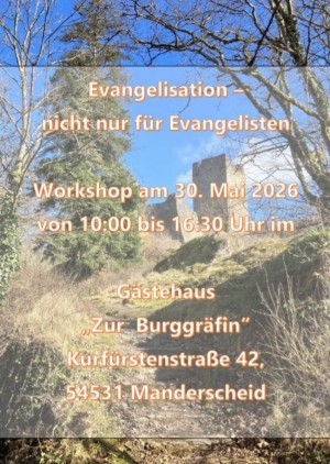 Evangelisation nicht nur für Evangelisten
