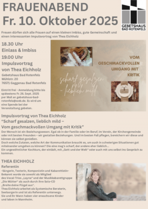 Frauenabend mit Thea Eichholz