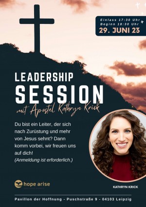 Leadership Session mit Kathryn Krick in Leipzig