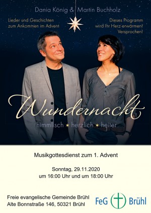 Wundernacht - Musikgottesdienst | 18:00 Uhr