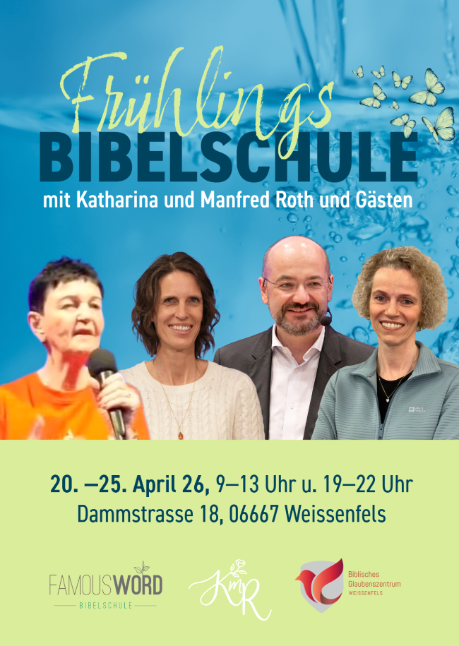 F&Uuml;HLINGSBIBLESCHULE  in Wei&szlig;enfels