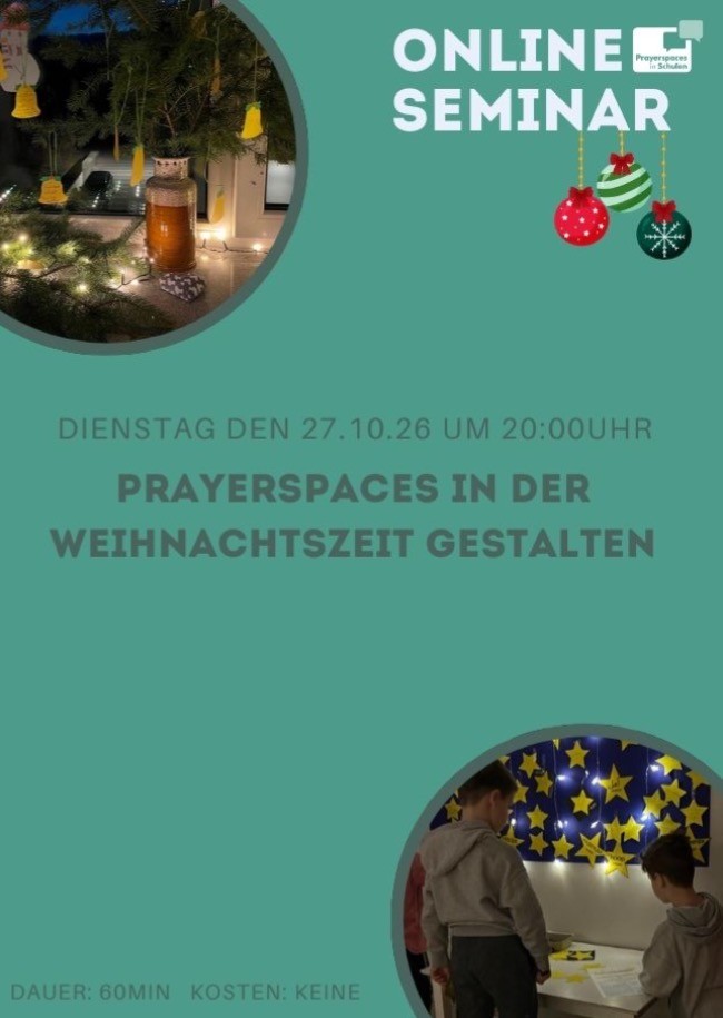 Prayerspaces Online-Seminar