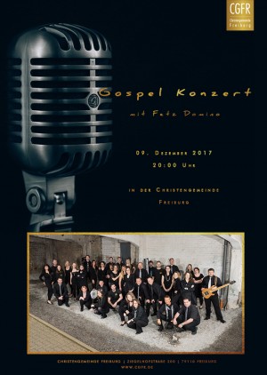 Gospelkonzert mit Fetz Domino