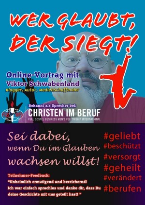 Online-Vortrag "Wer glaubt, der siegt!"