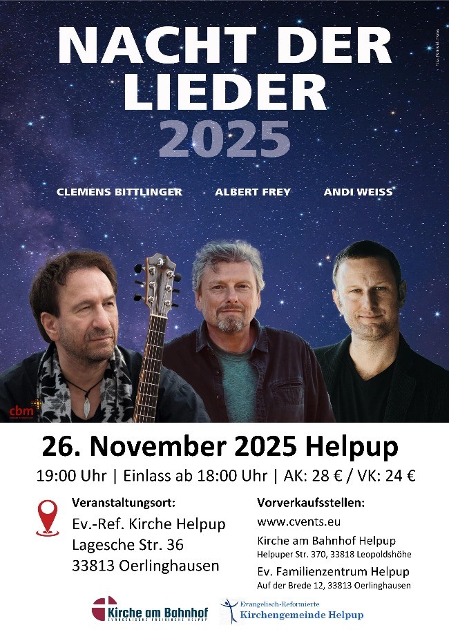 NACHT DER LIEDER 2025