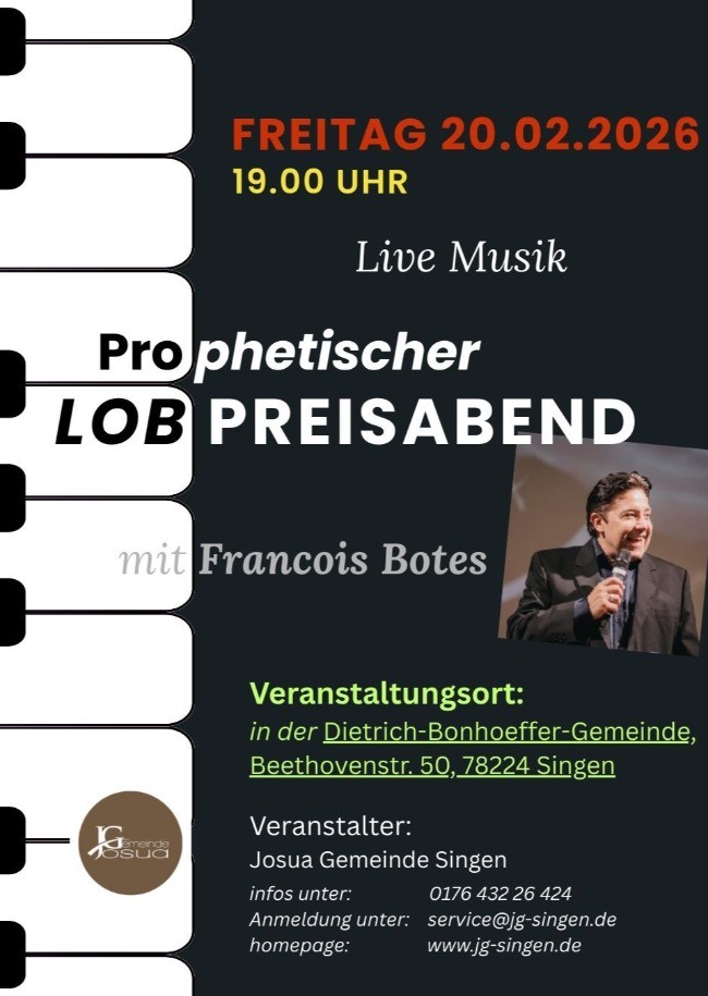 prophetischer Lobpreisabend