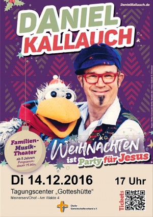 Daniel Kallauch - Weihnachten ist Party für Jesus