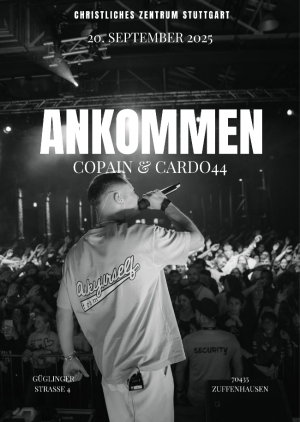 Ankommen – Copain live in Stuttgart