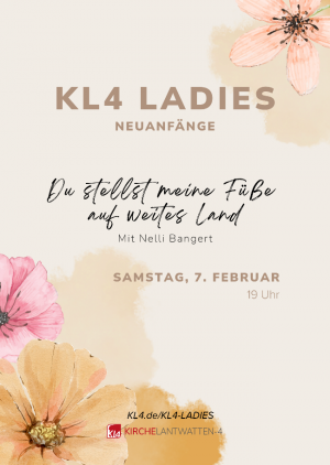 Du stellst meine Füße auf weites Land.