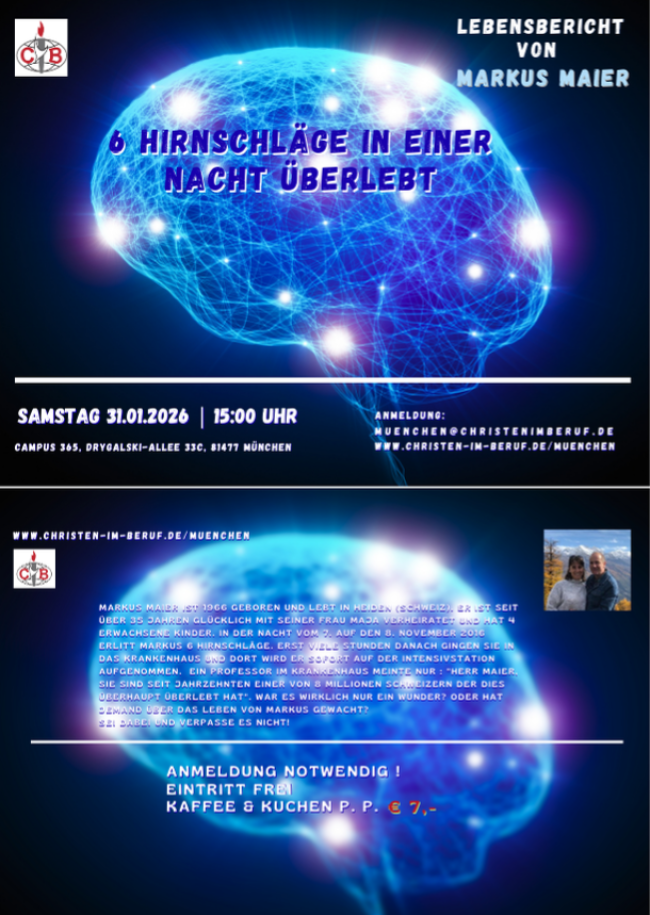 6 Hirnschl&auml;ge in einer Nacht &uuml;berlebt | Markus Maier
