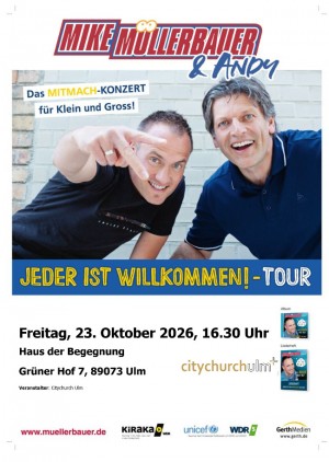 Familien-Mitmachkonzert: Mike Müllerbauer & Andy