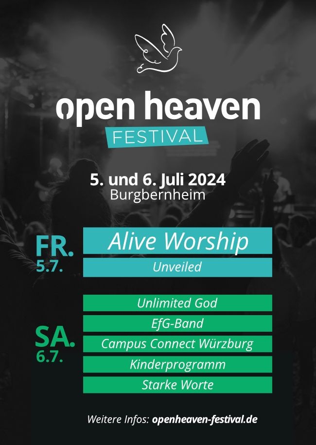 Open Heaven Festival mit Alive Worship