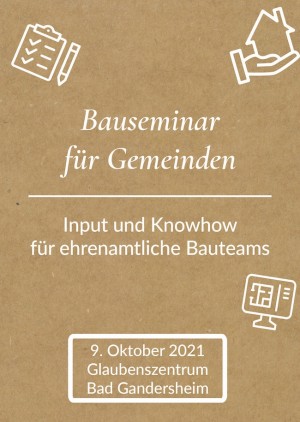 Bauseminar für Kirchengemeinden