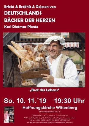 Erlebt & Erzählt & Gelesen von DEUTSCHLANDS BÄCKER DER HERZEN Karl Dietmar Plentz