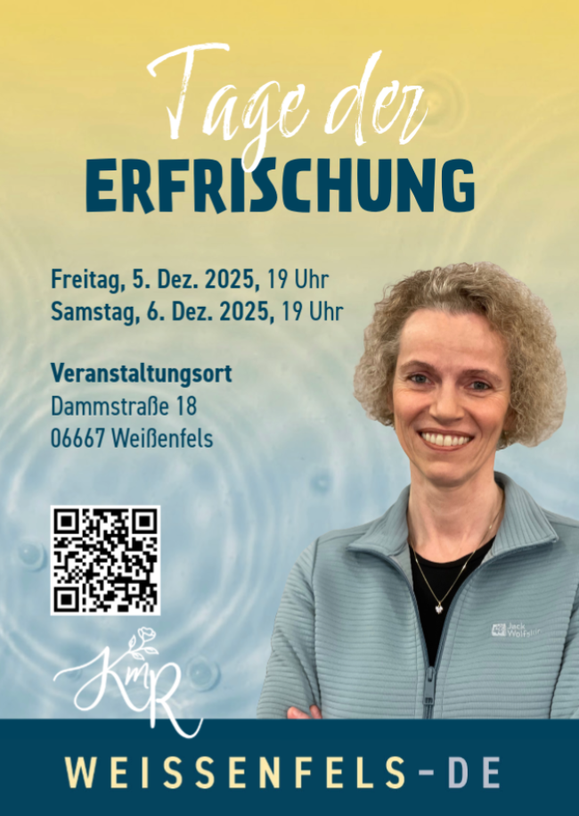 Tage der Erfrischung im BGZ Weißenfels