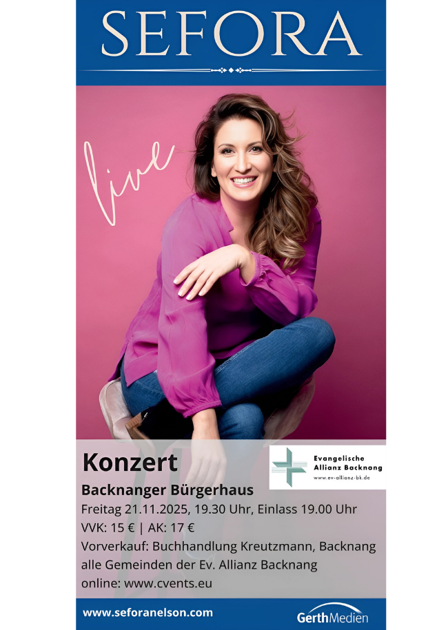 Konzert mit Sefora Nelson