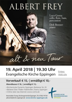 Albert Frey - alt & neu Tour