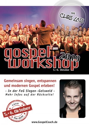 Gospelworkshop mit Chris Lass