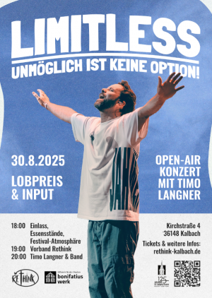LIMITLESS – Open-Air-Lobpreis-Konzert mit Timo Langner