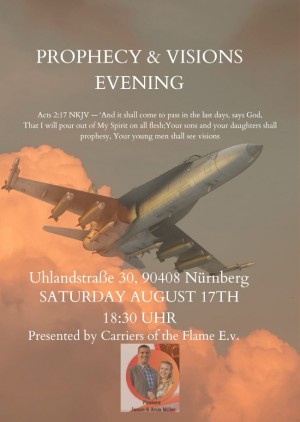 Prophecy and Visions Evening