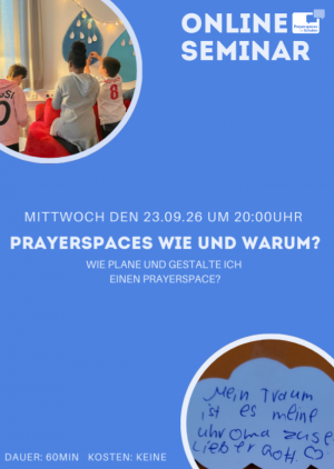 Prayerspaces Online-Seminar