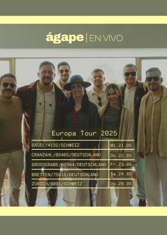 Ágape - Europa Tour 2025