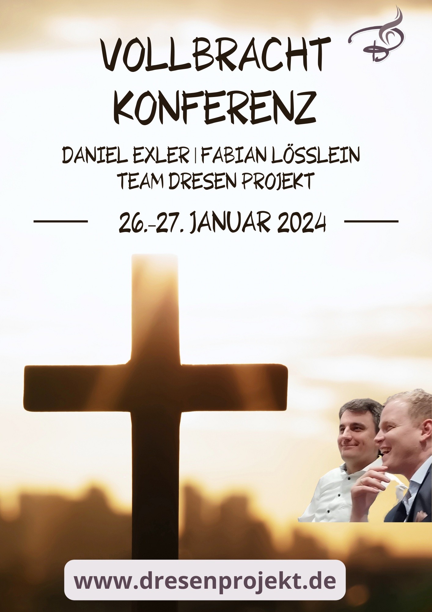 Vollbracht Konferenz mit Daniel Exler, Fabian Loesslein und dem Team vom Dresen Projekt