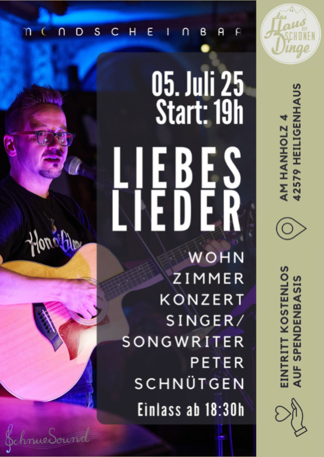 Wohnzimmerkonzert "Liebeslieder"