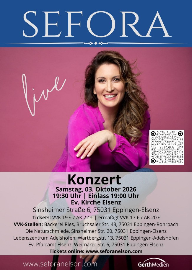 Konzert mit Sefora Nelson