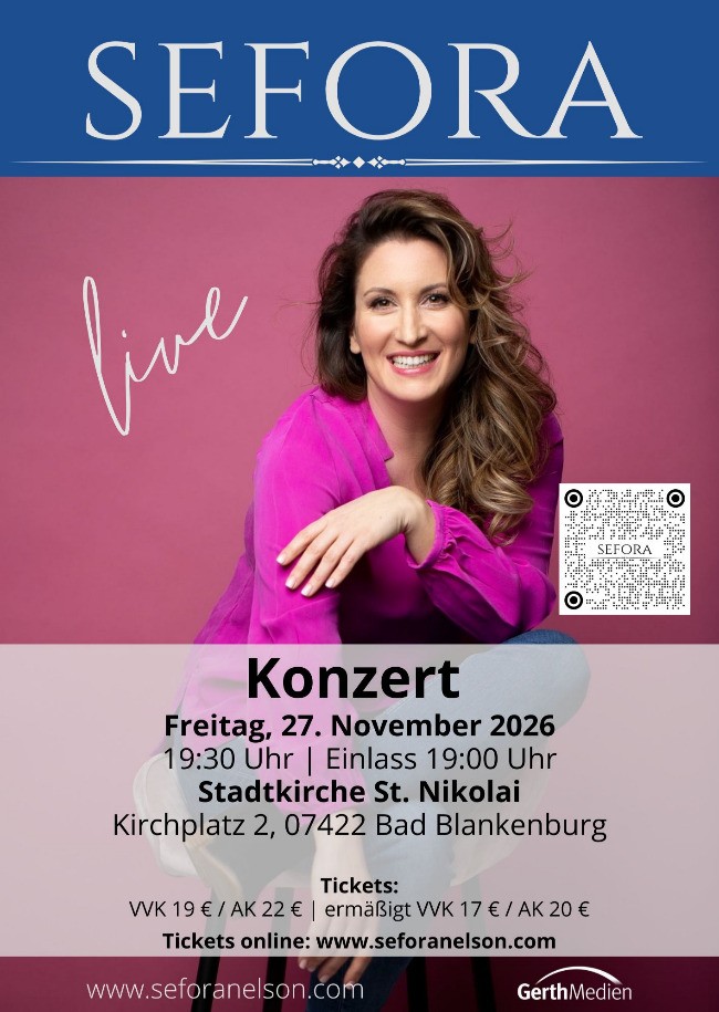 Konzert mit Sefora Nelson