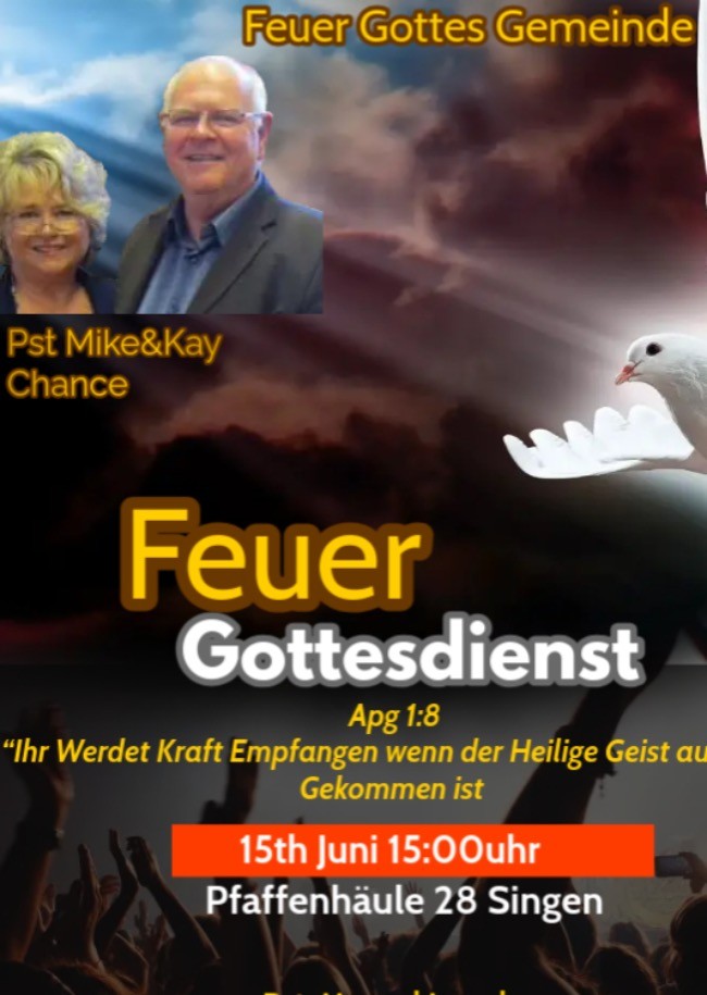 Feuer Gottesdienst Mike&Kay Chance