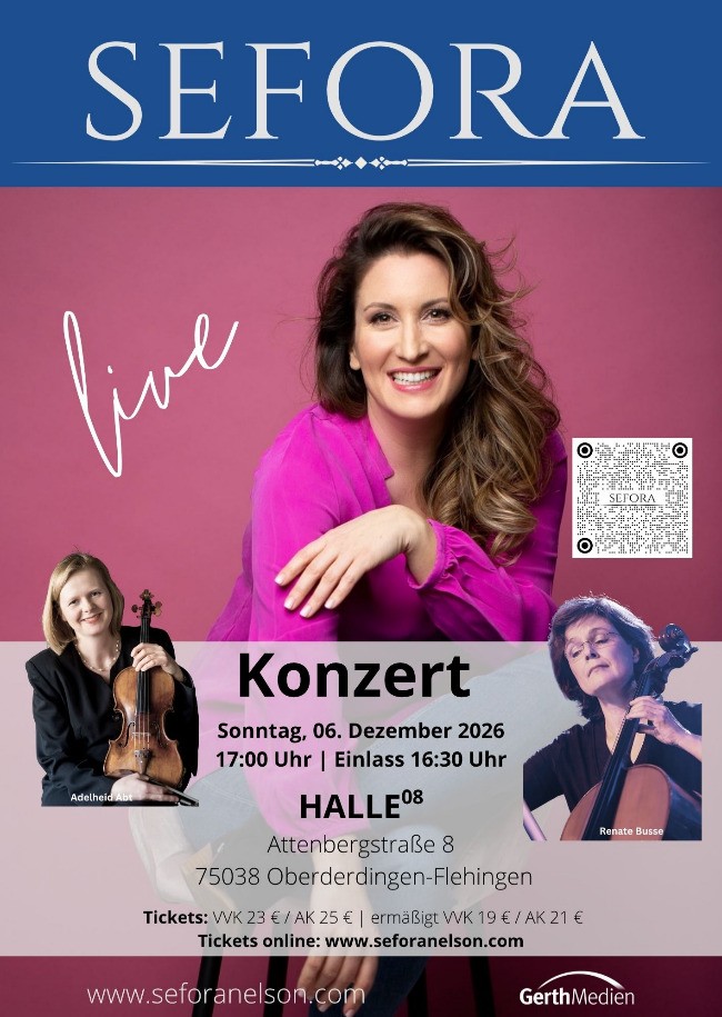 Konzert mit Sefora Nelson & Streicherinnen