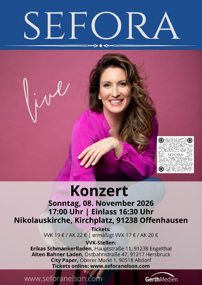Konzert mit Sefora Nelson
